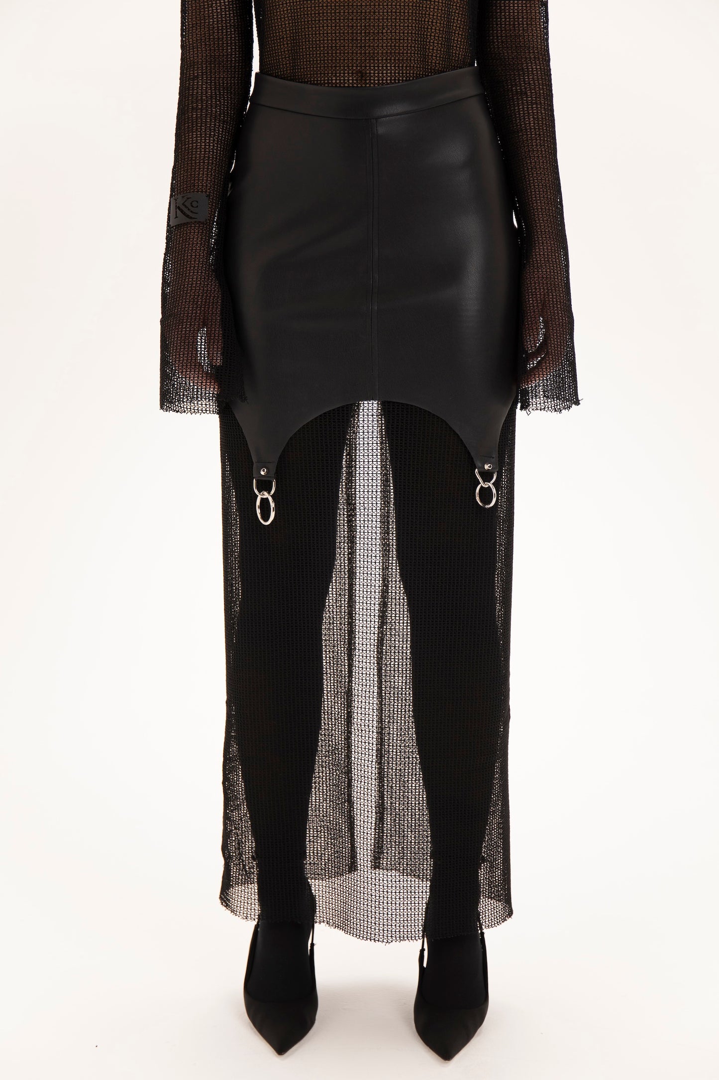 Matrix mini skirt