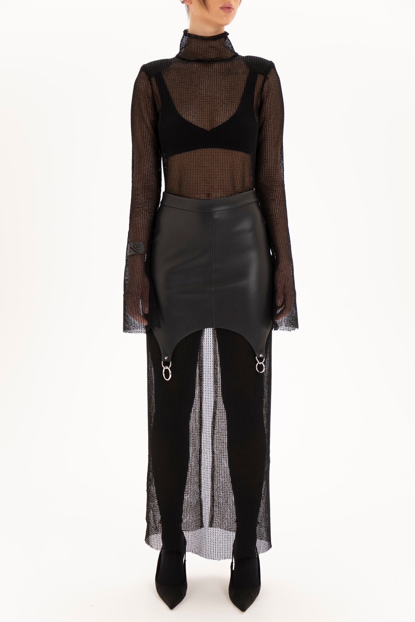 Matrix mini skirt