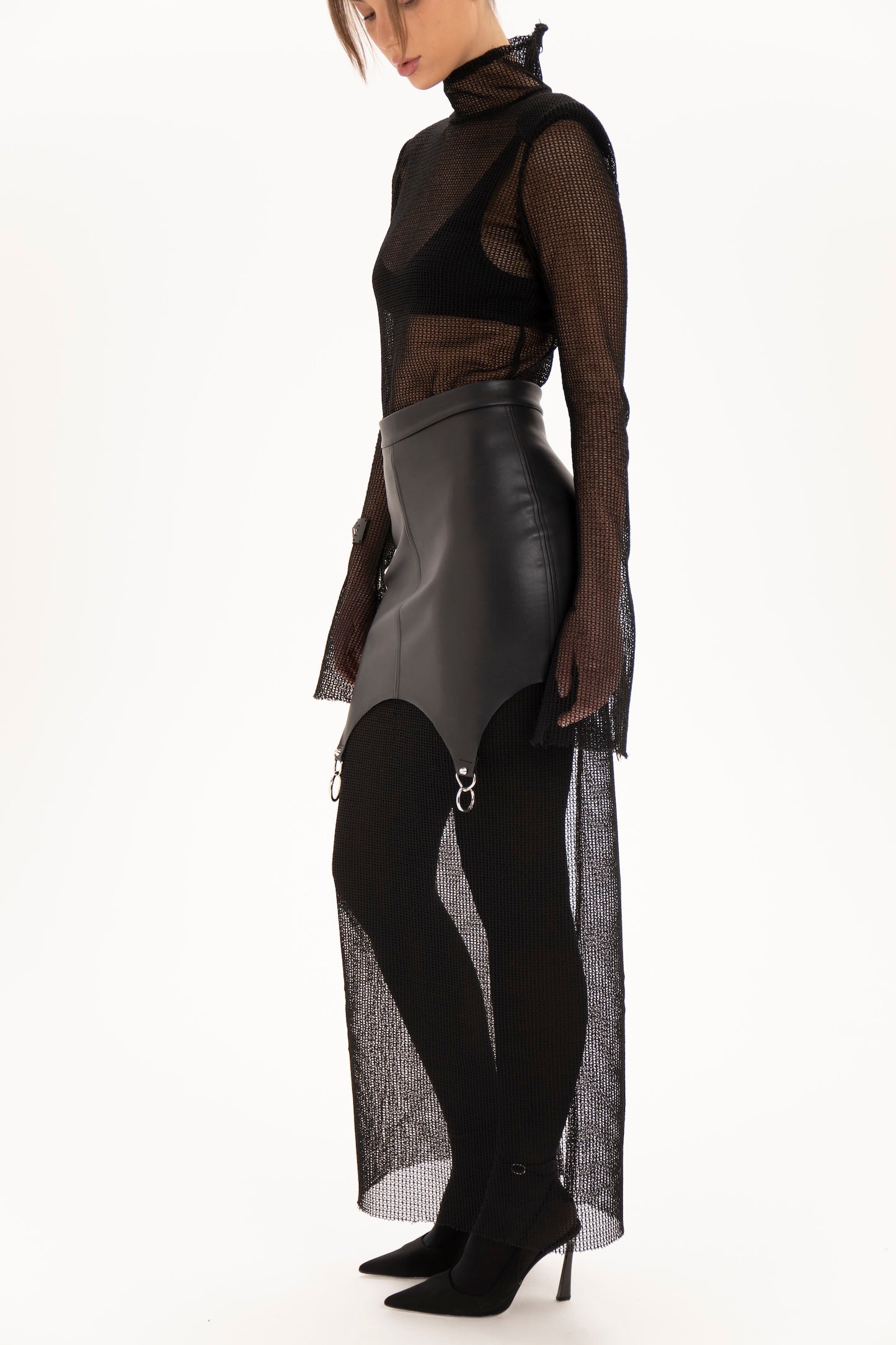 Matrix mini skirt