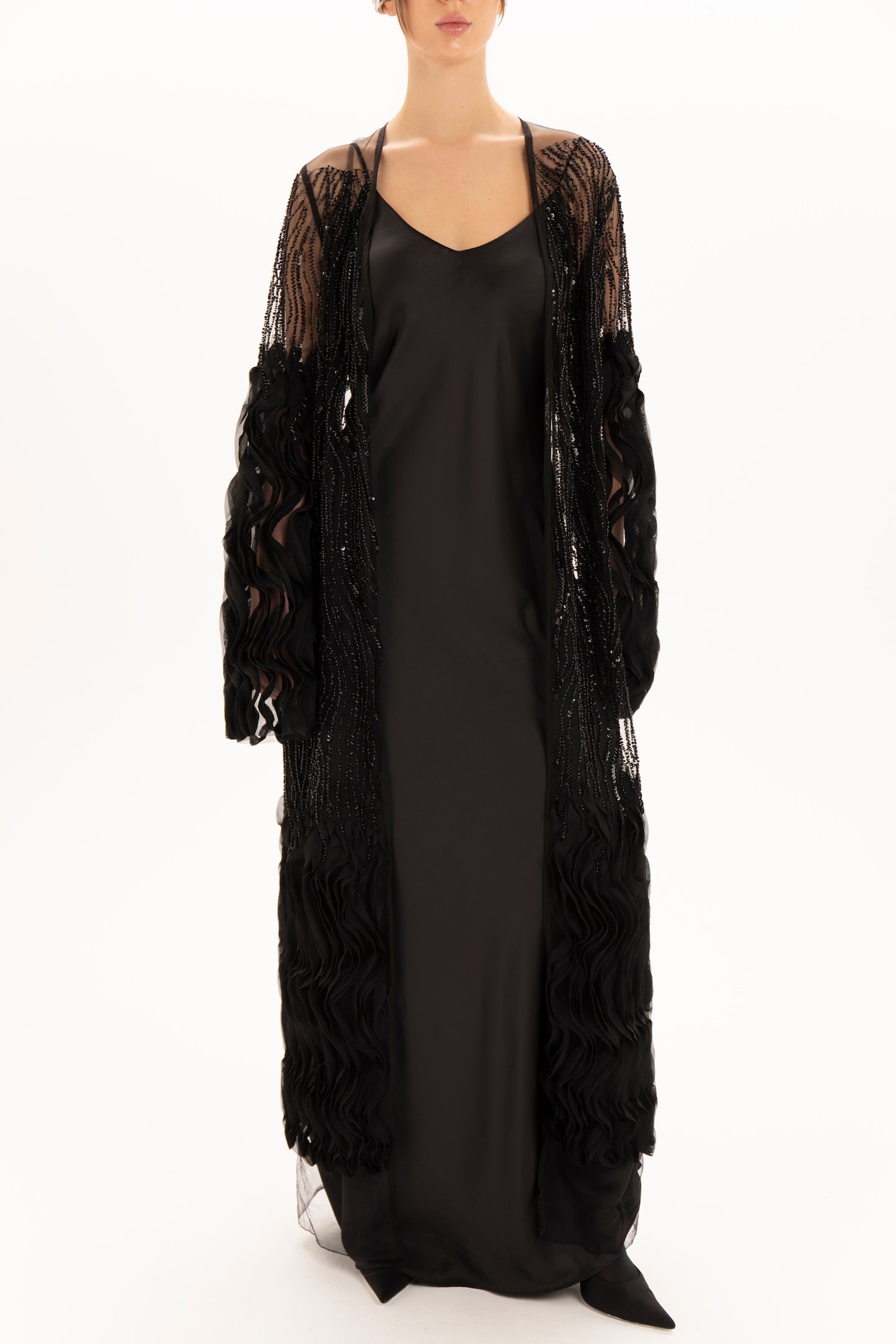Black lace set (available in New York)