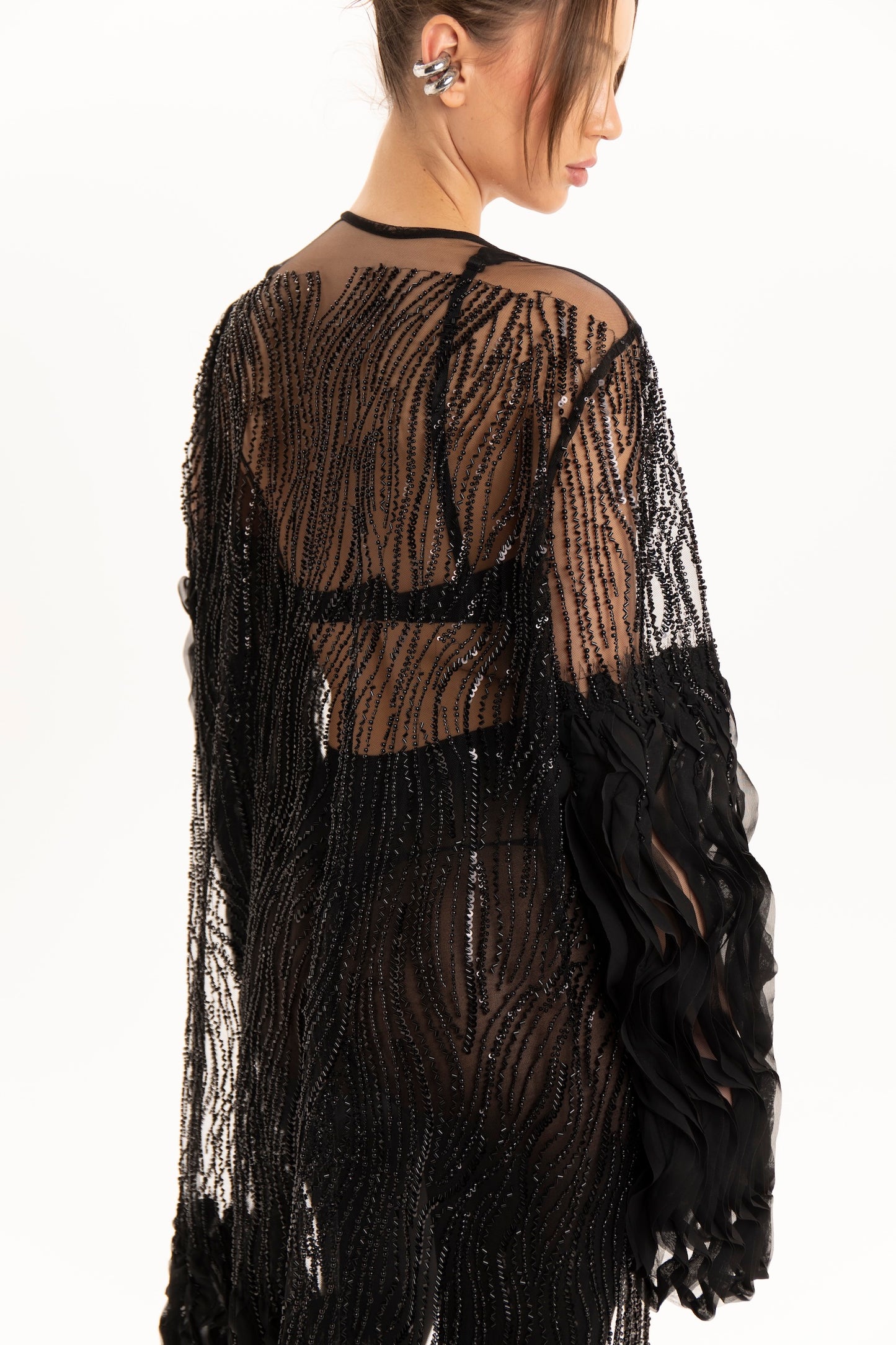 Black lace set (available in New York)
